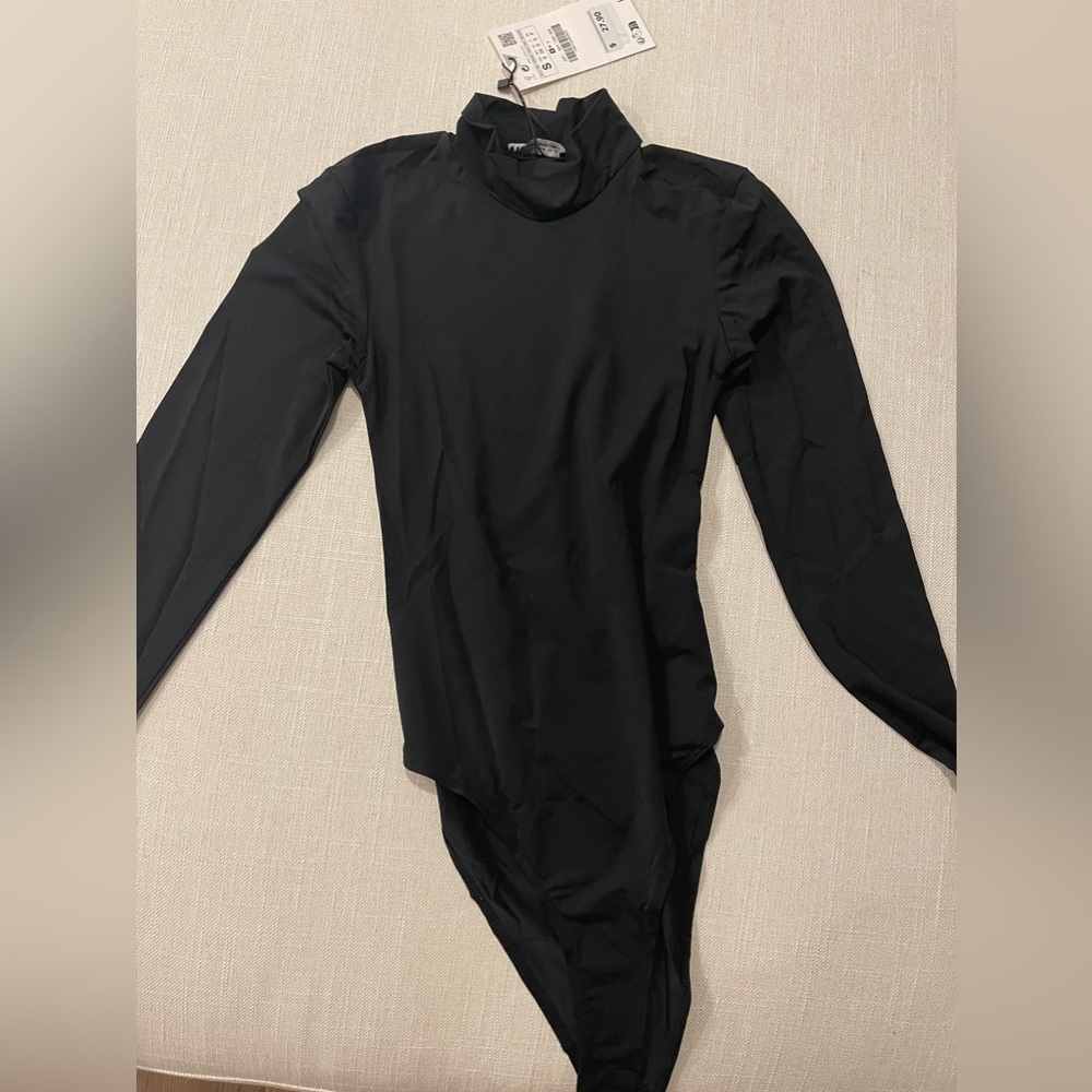 Zara mockneck body suit